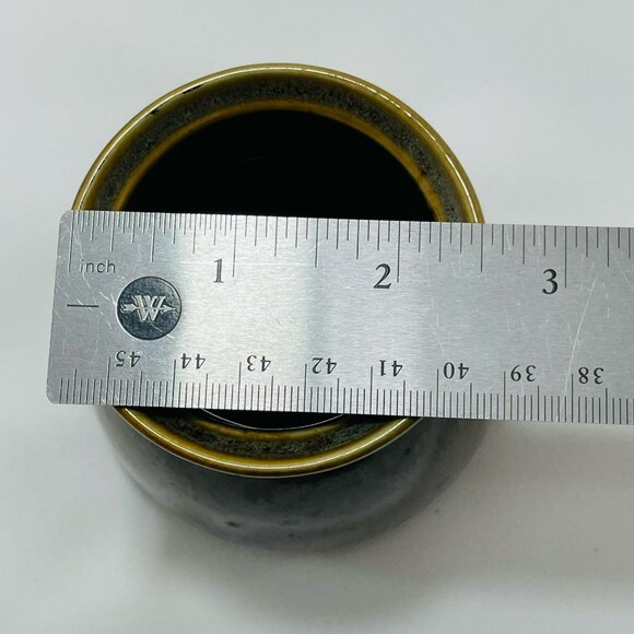 Gourmet Expressions Creamer Sugar Bowl Set Stoneware Speckled Retro Tableware - Picture 9 of 12